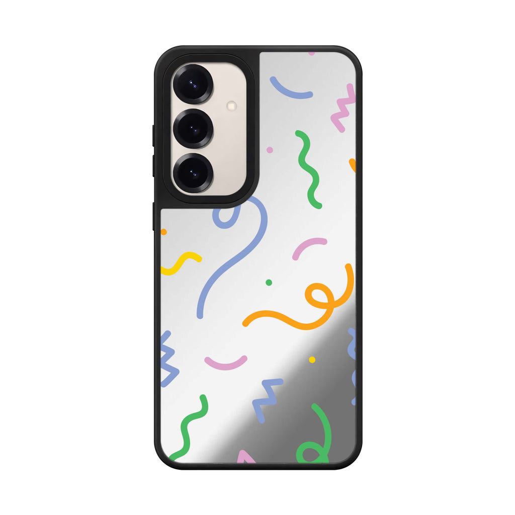 Abstract Doodles Style 2 Samsung Galaxy mirror case front view