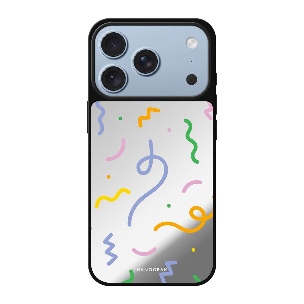 Abstract Doodles #3 abstract iPhone 18 Pro Max mirror case