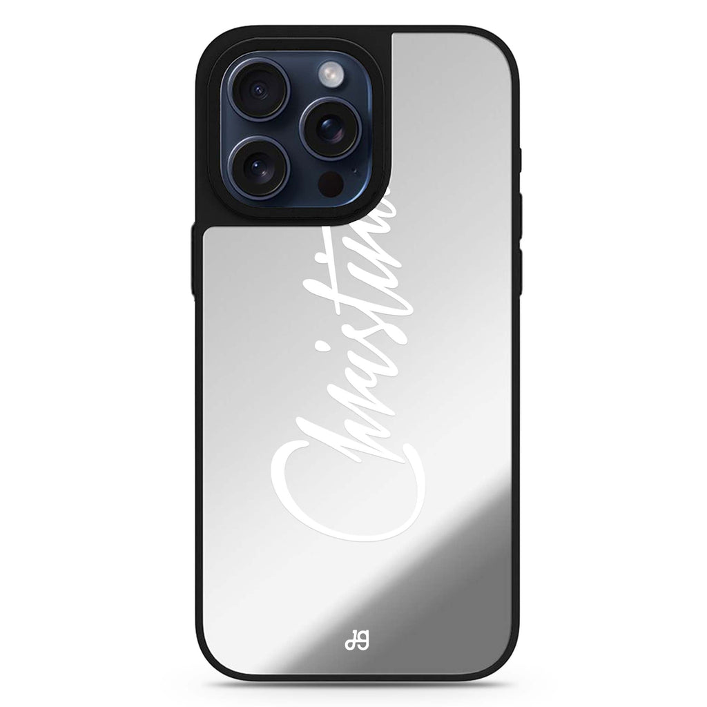 My Love Handwritten personalized name MagSafe mirror case for iPhone 16/15/14 Pro Max and Pro, main view