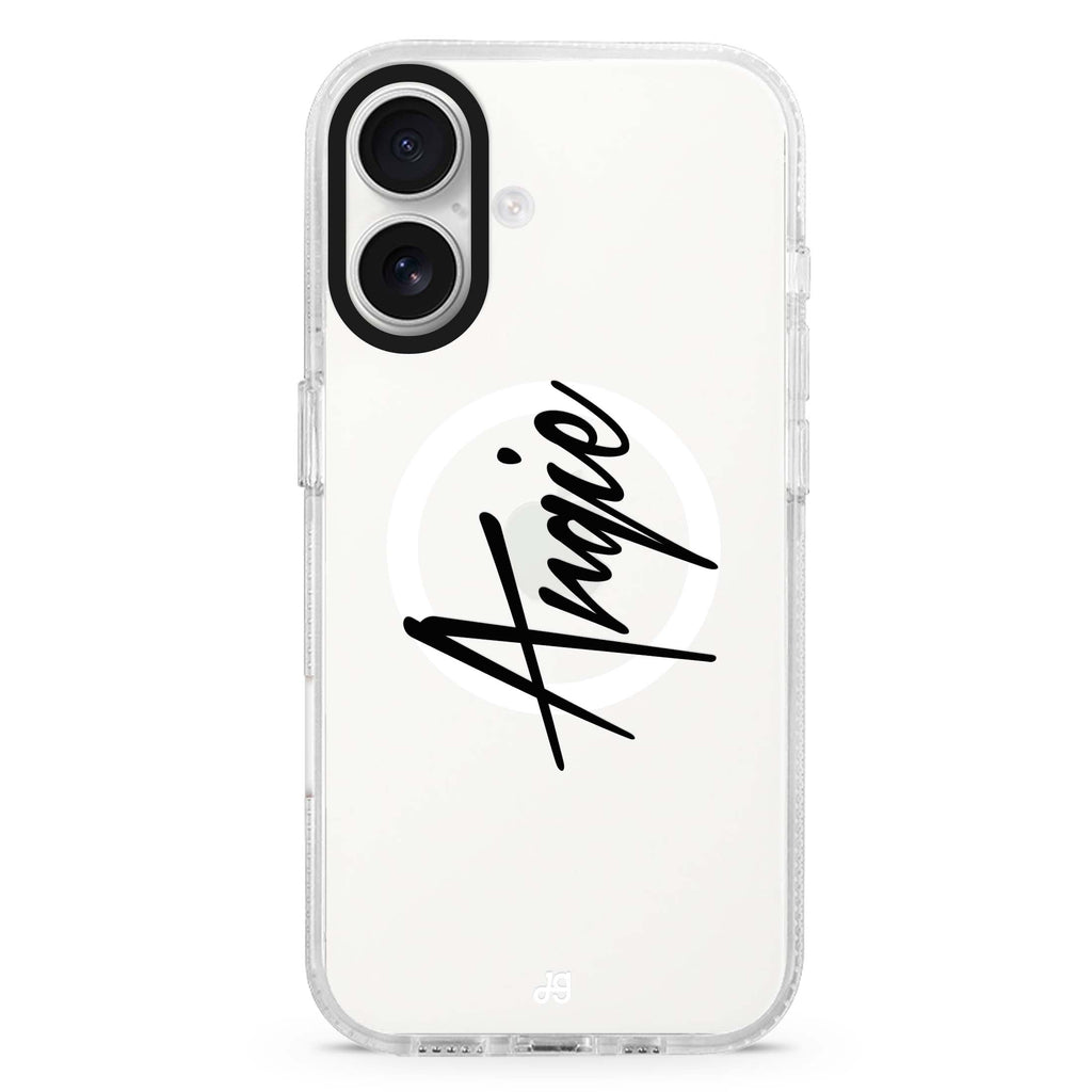 My Love Handwritten MagSafe Compatible iPhone 16 Ultra Clear Case - Personalized and Stylish Protection