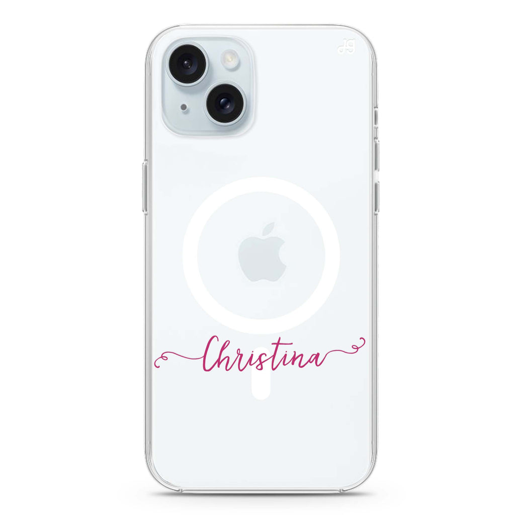 Vine iPhone 15 Plus MagSafe Compatible Ultra Clear Case