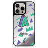 Inspired Monogram color-inspired design iPhone 16/15/14 Pro Max & Pro mirror case