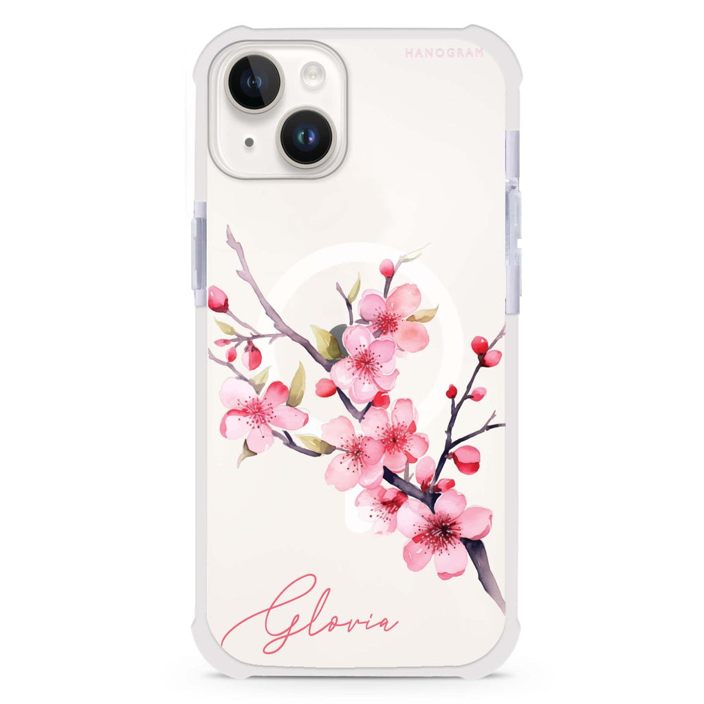 Petal Harmony iPhone 15 Plus MagSafe Compatible Ultra Shockproof Case
