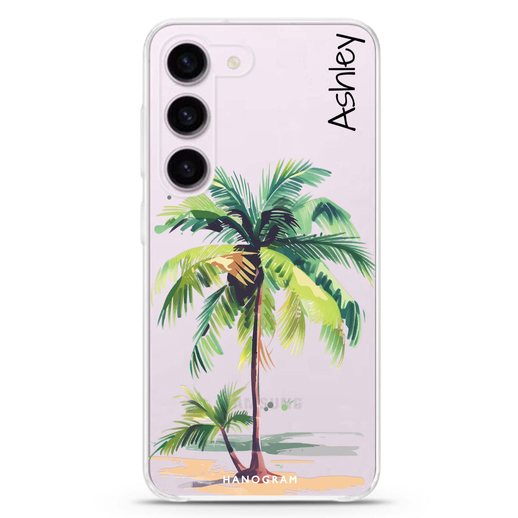 Island Palms Samsung Galaxy S23 Plus Case - Personalized and Stylish Protection