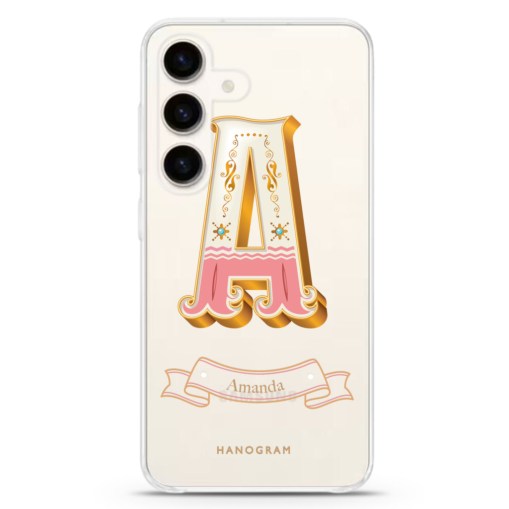 Circus monogram Samsung Galaxy Ultra Clear Case