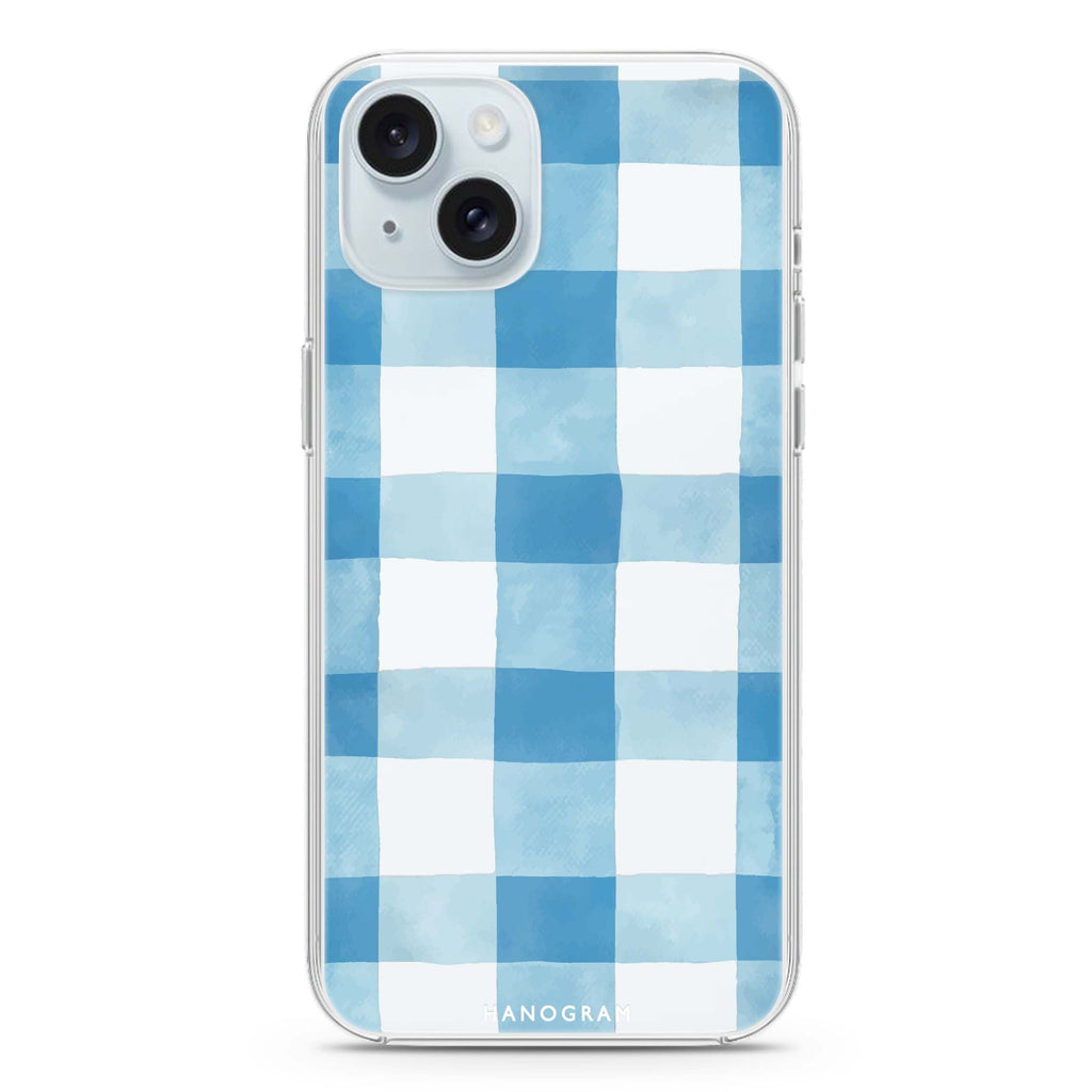 Gingham Sky iPhone Ultra Clear Case