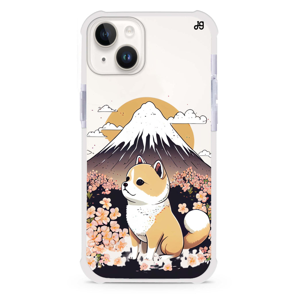Shiba Inu & Japan iPhone 15 Plus Ultra Shockproof Case