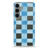 Gingham Sky Samsung Galaxy Ultra Clear Case