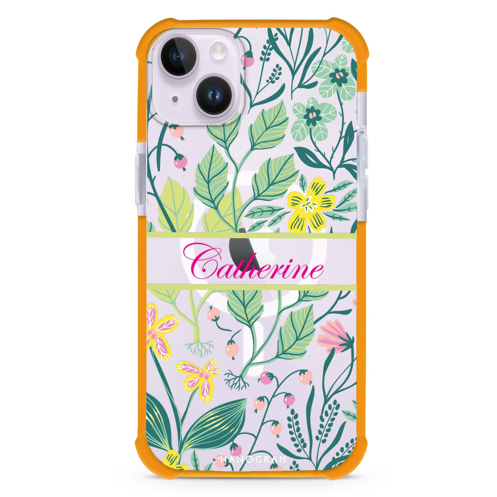 Fleur Fusion iPhone 15 Plus MagSafe Compatible Ultra Shockproof Case