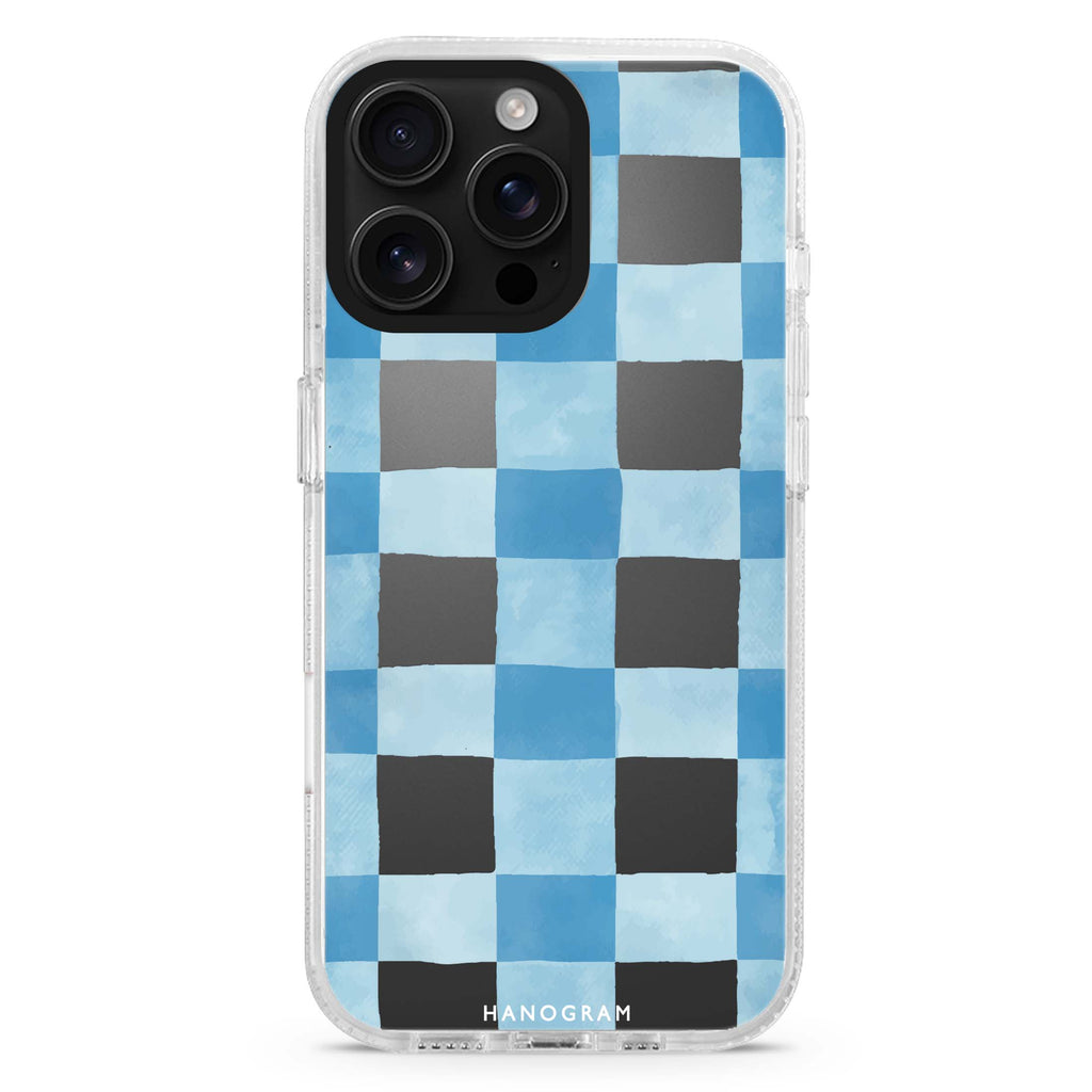 Gingham Sky iPhone Ultra Clear Case