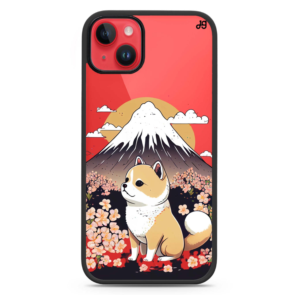 Shiba Inu & Japan iPhone 15 Plus Impact Guard Bumper Case
