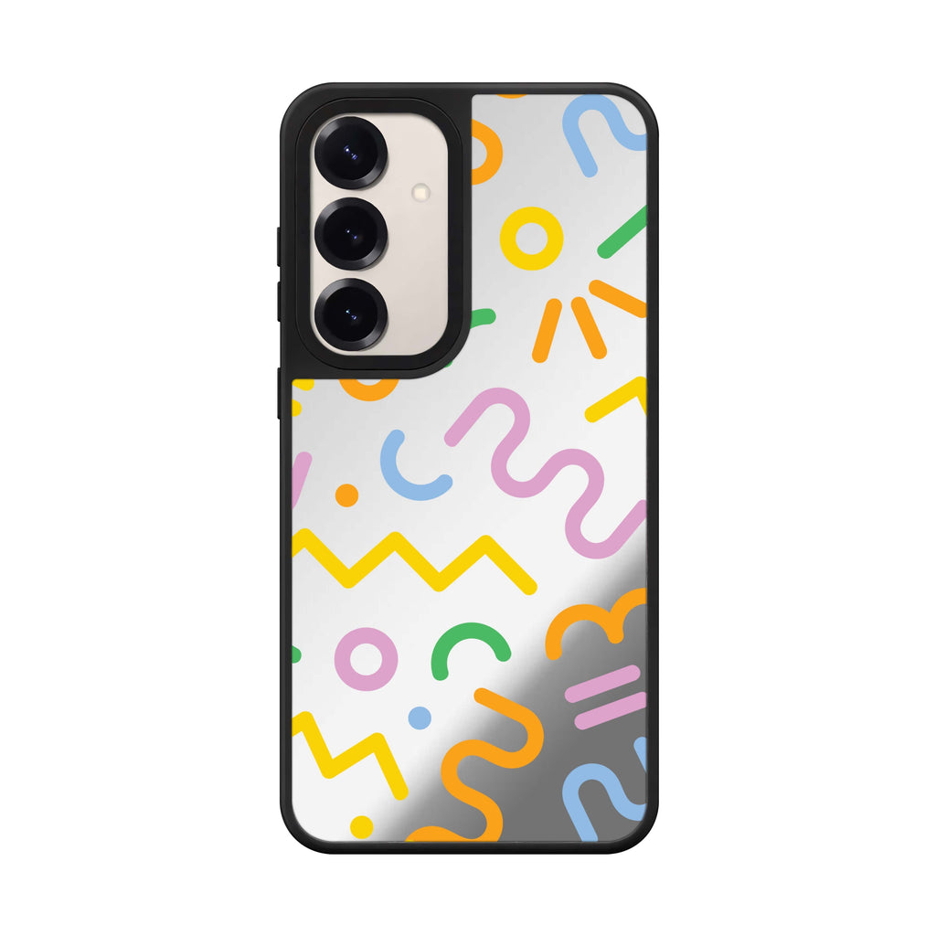 Abstract Doodles Style 4 Samsung Galaxy mirror case front view