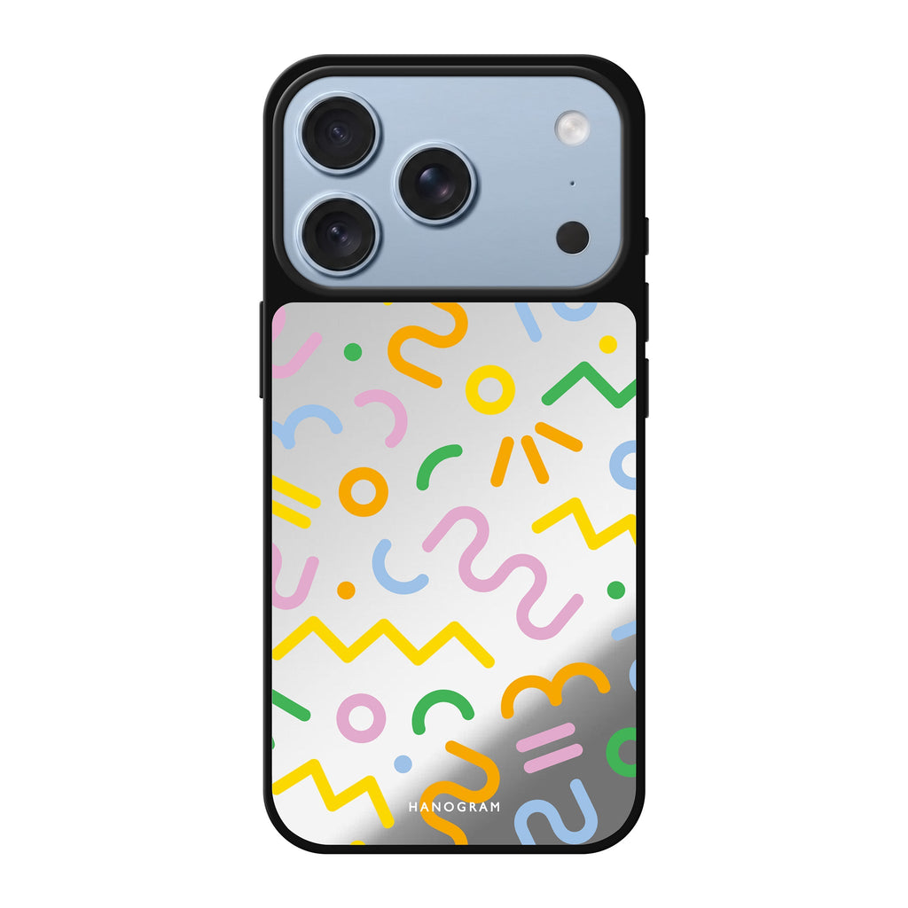 Abstract Doodles #5 abstract iPhone 18 Pro Max mirror case