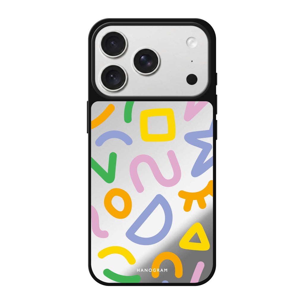 Abstract Doodles #6 abstract iPhone 18 Pro Max mirror case