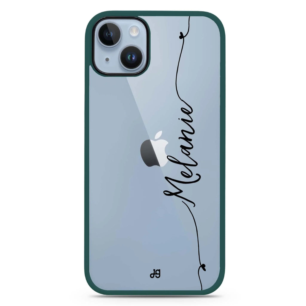 Heart Word iPhone 15 Impact Guard Bumper Case