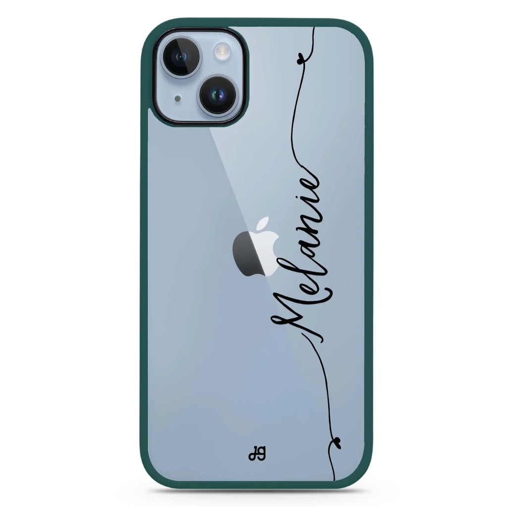 Heart Word iPhone 15 Plus Impact Guard Bumper Case