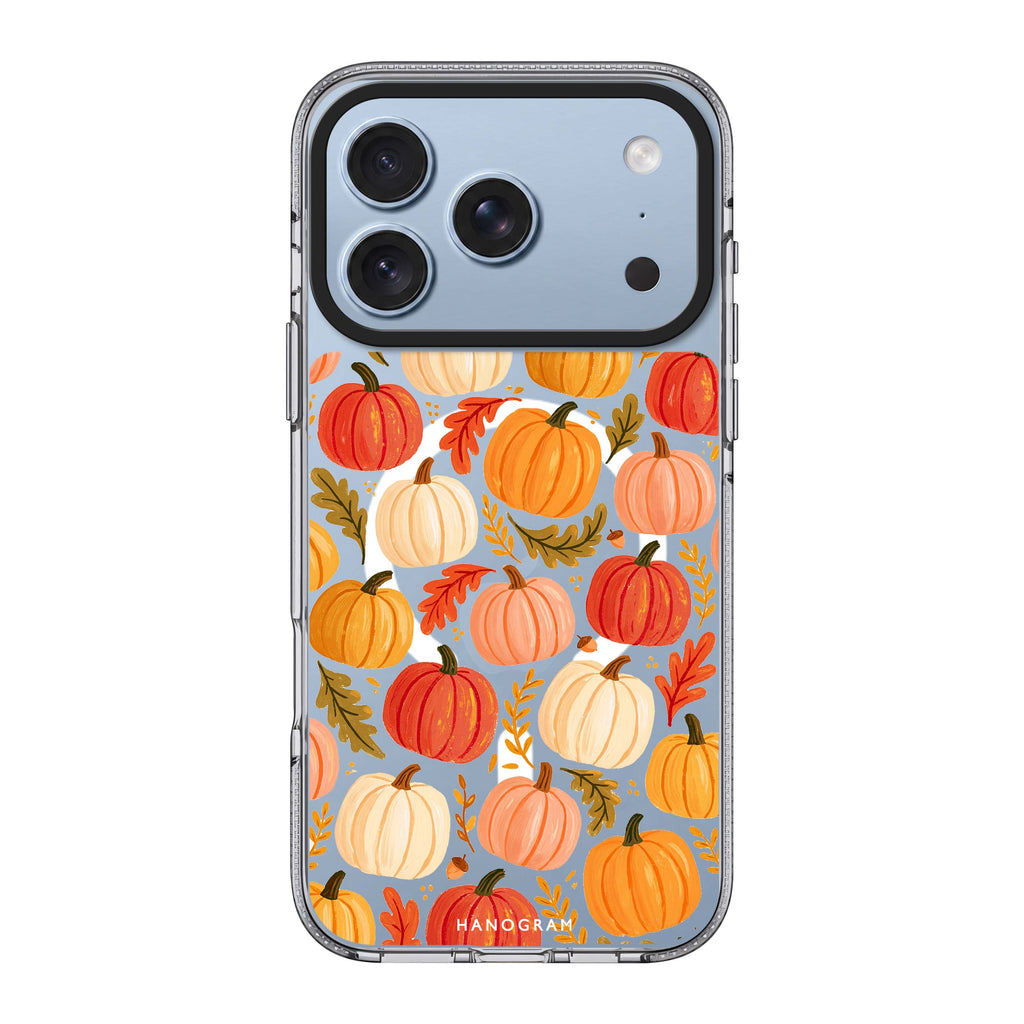 Pumpkin Orchard Palette iPhone 18 Pro Max Ultra Clear Case - Image 1