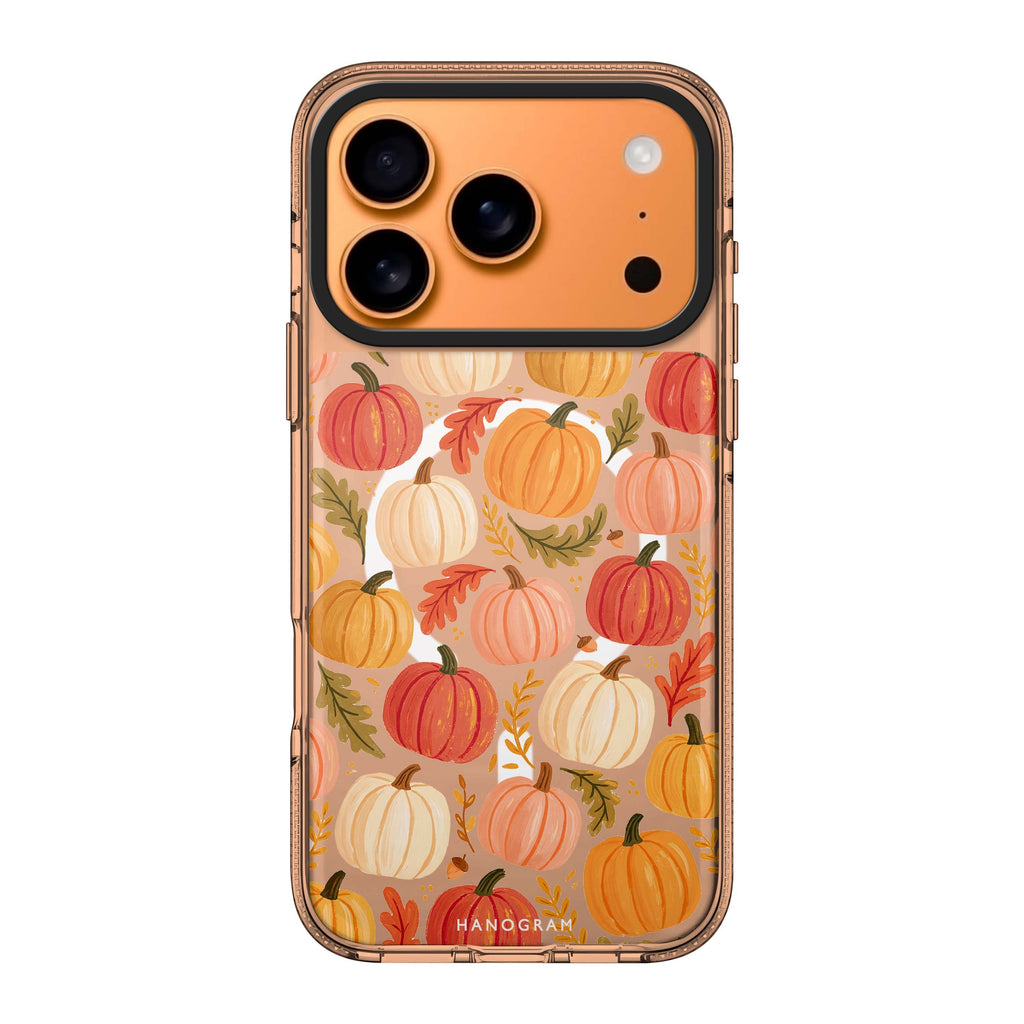 Pumpkin Orchard Palette iPhone 17 Pro Max Ultra Clear Case - Image 1