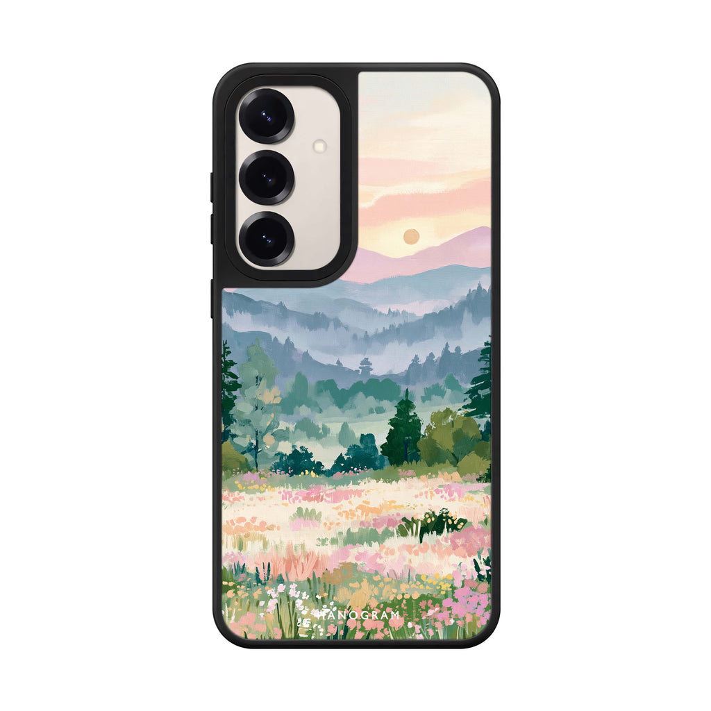 Daybreak over Wildflowers Samsung Galaxy Mirror Case - product image 1