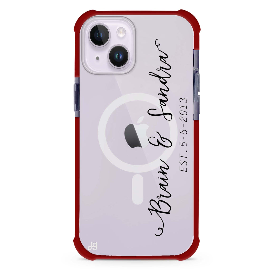 Memory iPhone 15 Plus MagSafe Compatible Ultra Shockproof Case