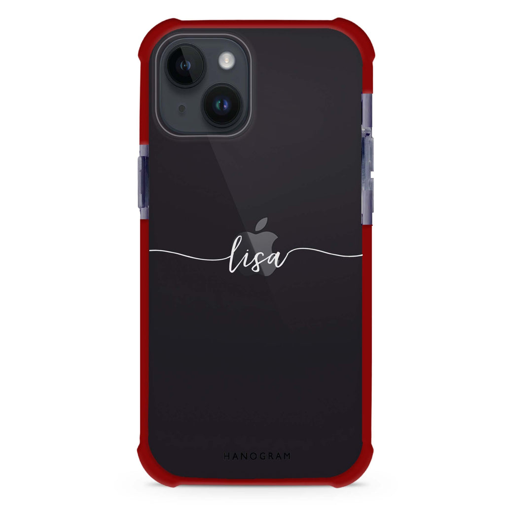 Slim Handwritten iPhone 15 Plus Ultra Shockproof Case