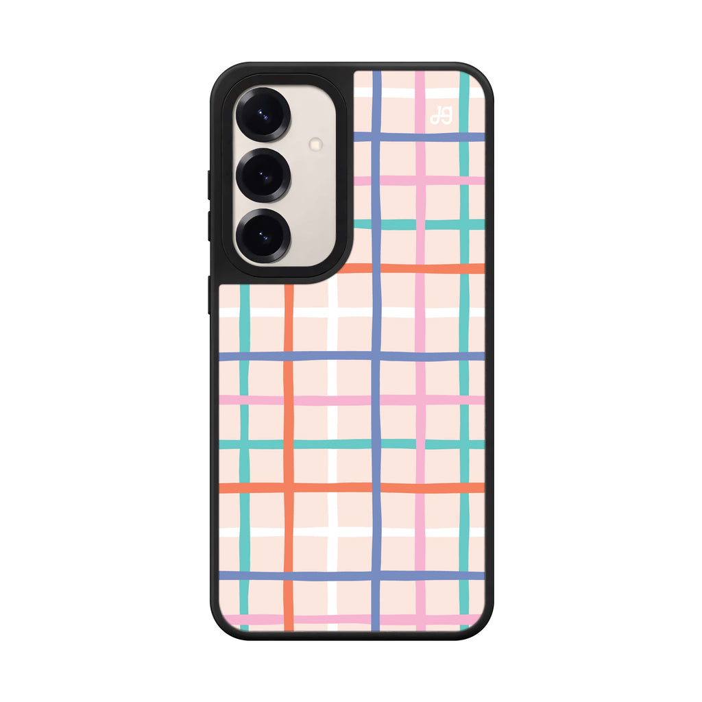 Line Drawing Samsung Galaxy mirror case front view
