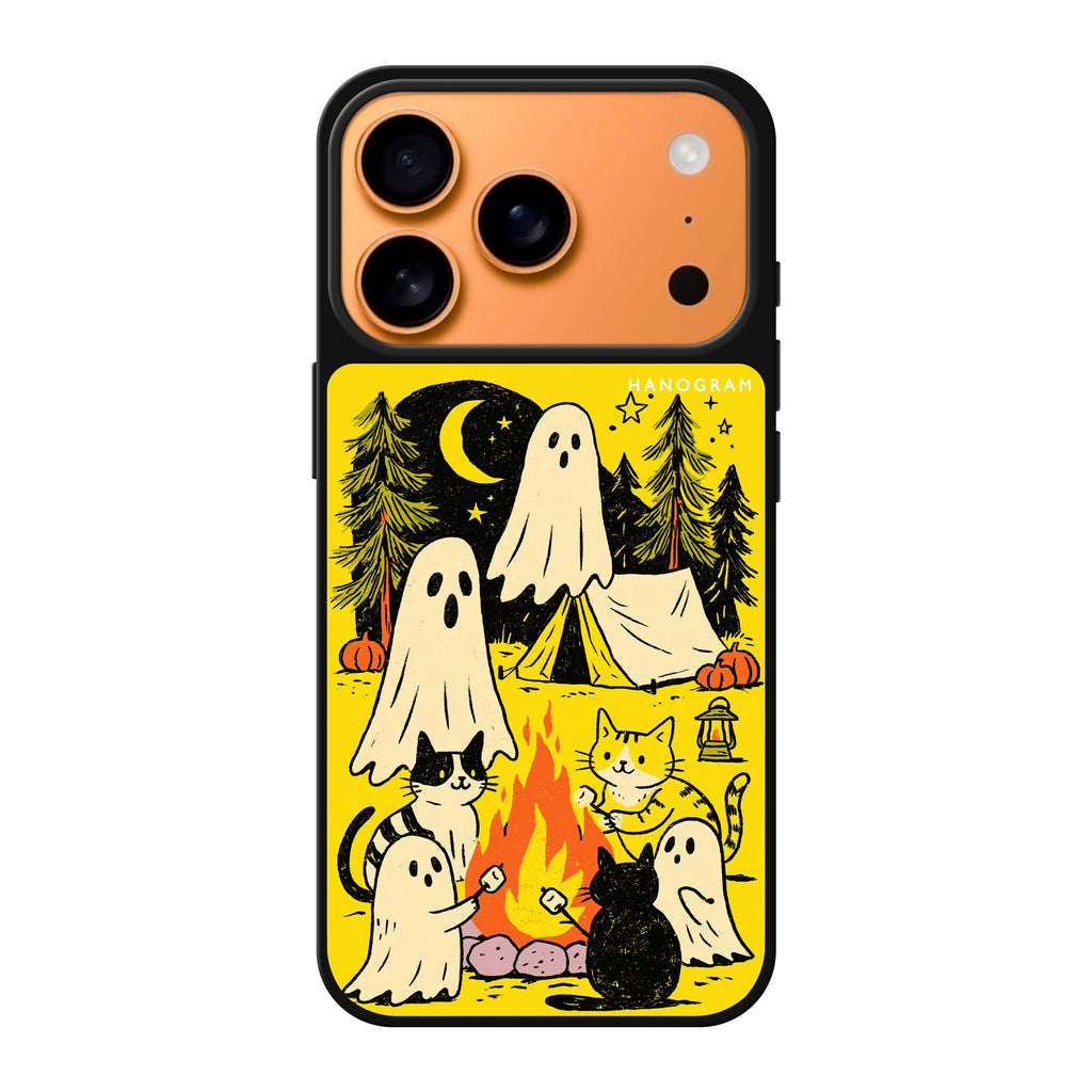 Campfire with the Ghosts iPhone 17 Pro Max Mirror Case - design view 1
