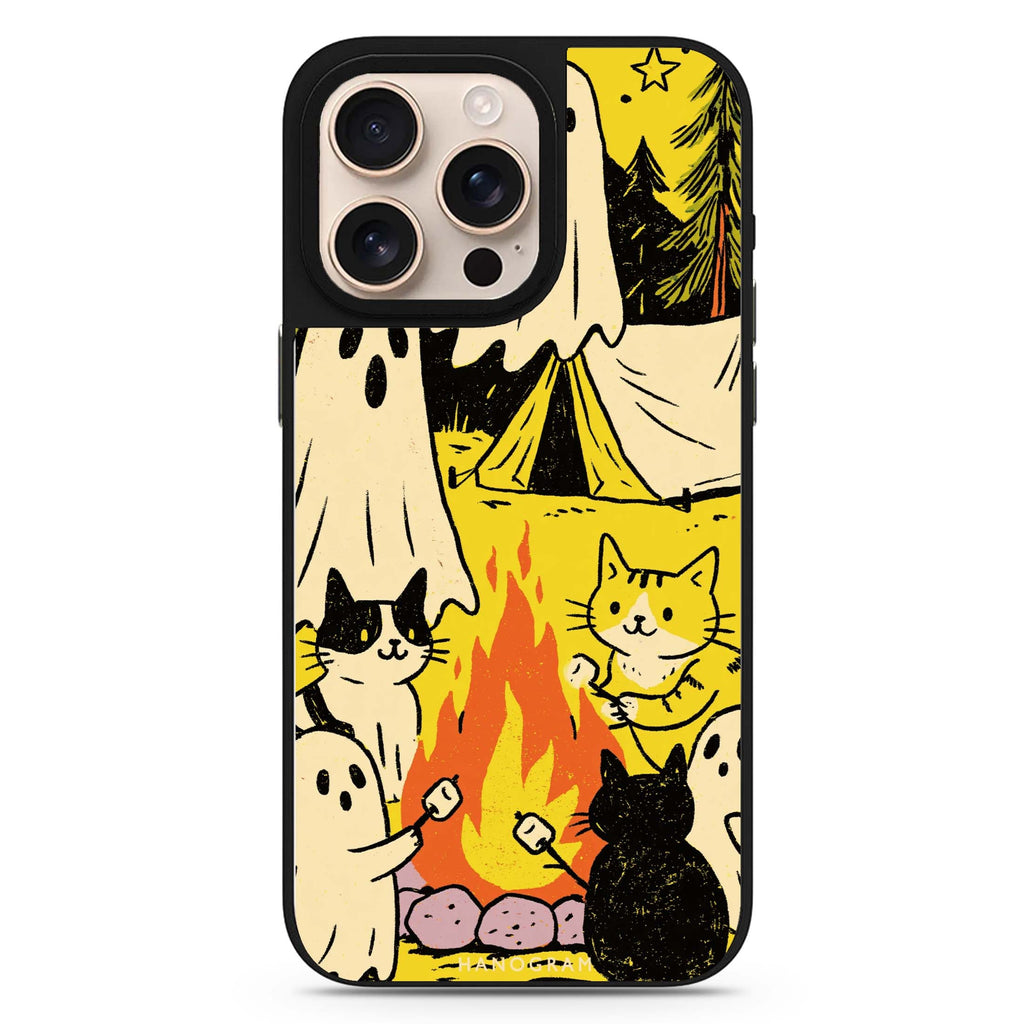 Campfire with the Ghosts iPhone Mirror Case – design view 1