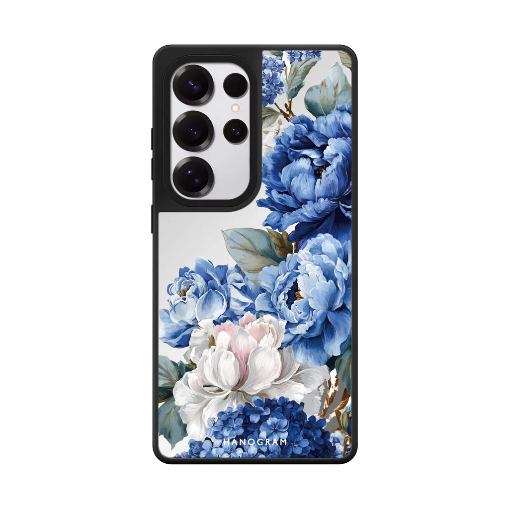 Blue Elegance Mirror Case