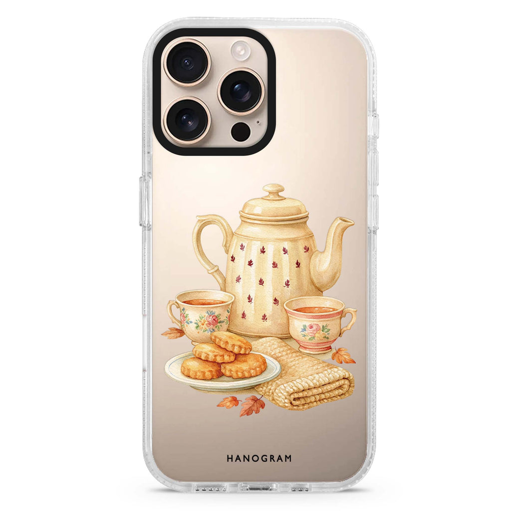 Biscuits at Four iPhone 16 Pro Max Ultra Clear Case - front view