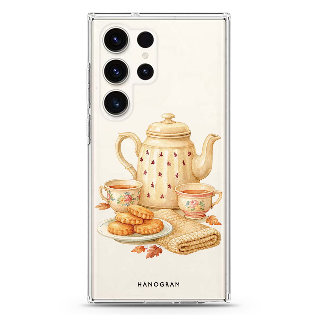 Biscuits at Four Samsung Galaxy Ultra Clear Case — front view