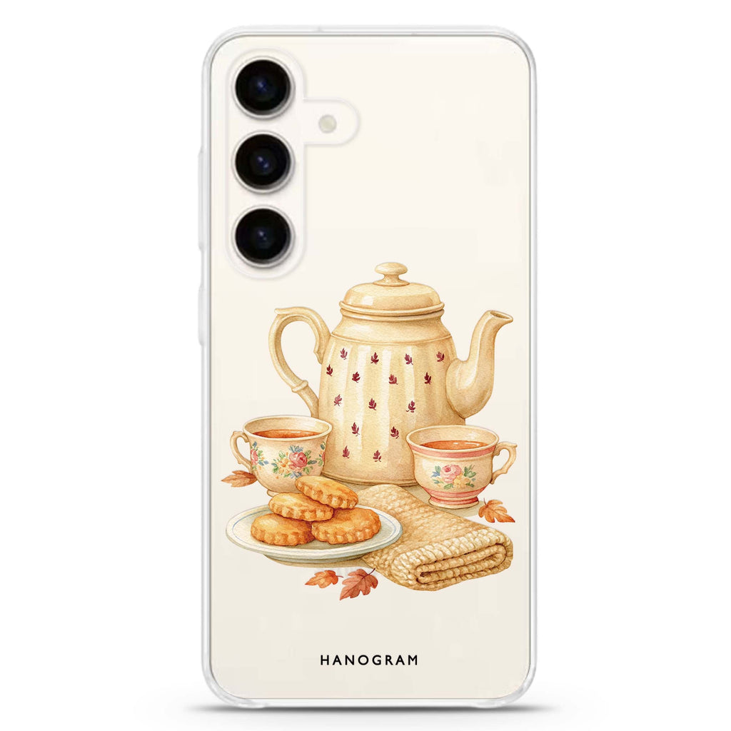 Biscuits at Four Samsung Galaxy Ultra Clear Case — front view