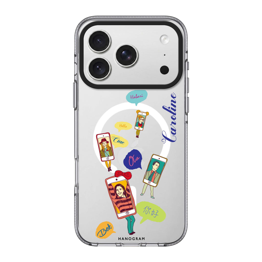 Phone Call Ultra Clear Case