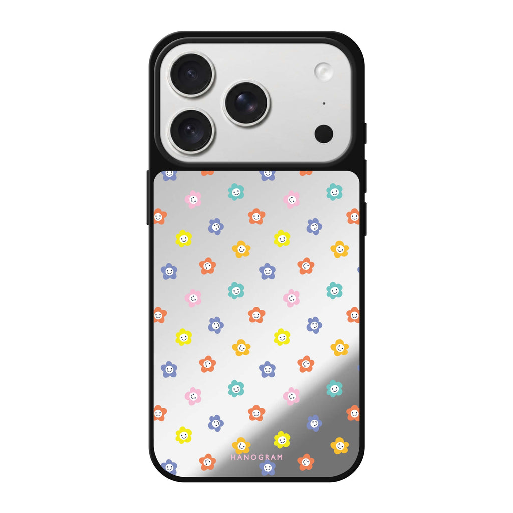 Little Smile Flowers flower floral cute iPhone 18 Pro Max mirror case