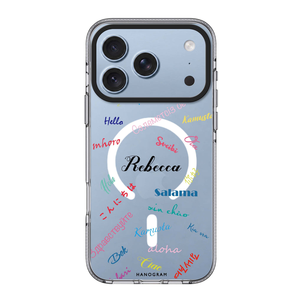 Hello Wrold Ultra Clear Case