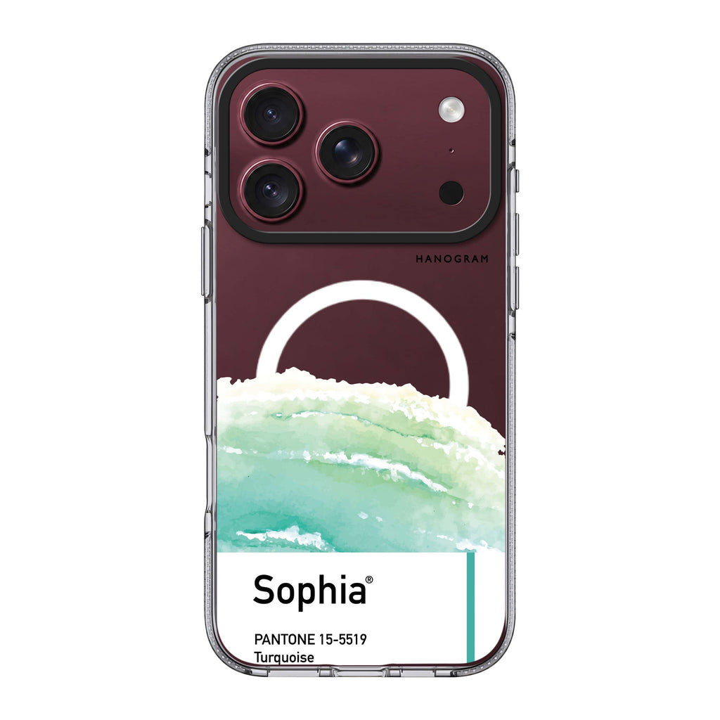#15-5519 Turquoise I Ultra Clear Case