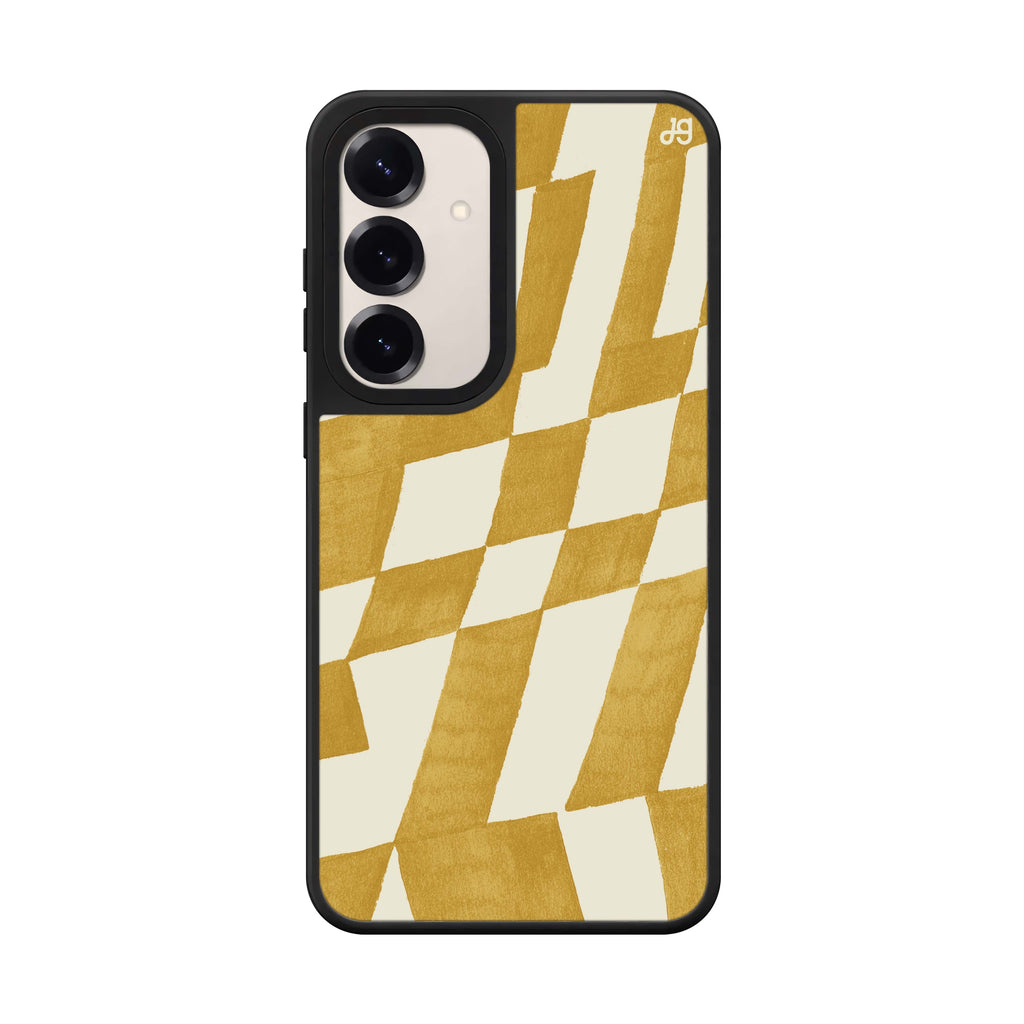 Abstract Paint Pattern Style 2 Samsung Galaxy mirror case front view