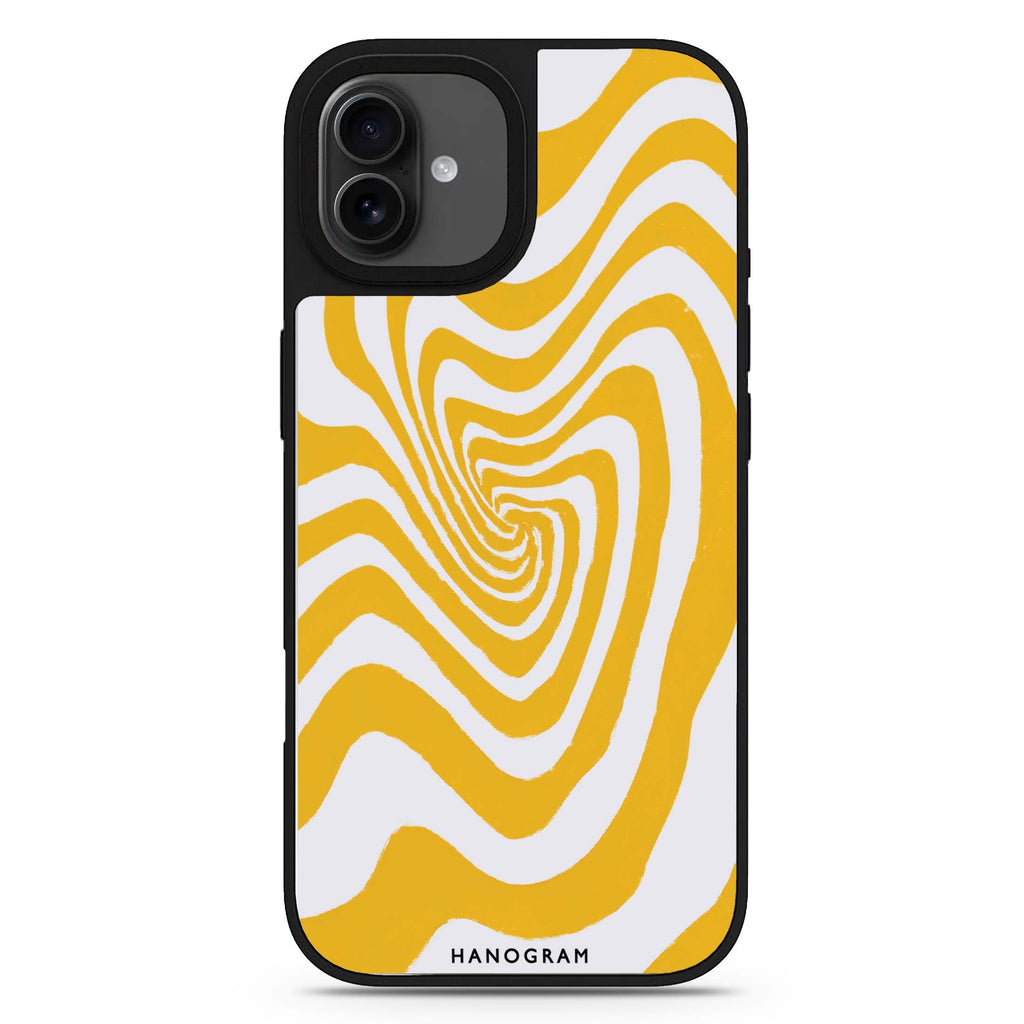 Abstract Paint Pattern design 3 iPhone 17 mirror case