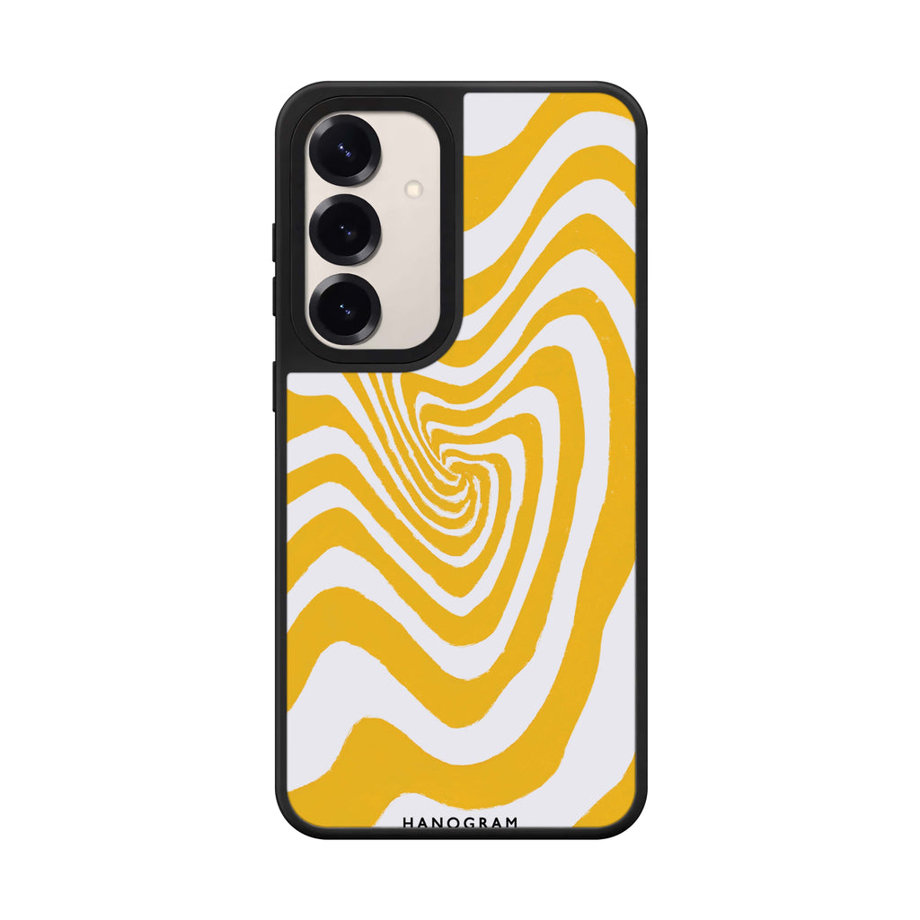 Abstract Paint Pattern Style 7 Samsung Galaxy mirror case front view