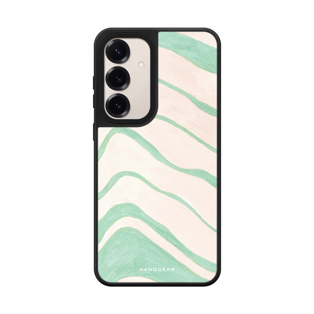 Abstract Paint Pattern Style 10 Samsung Galaxy mirror case front view