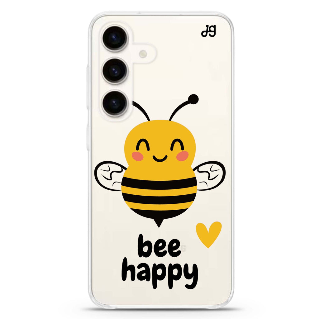 Happy Bee Samsung Galaxy Ultra Clear Case