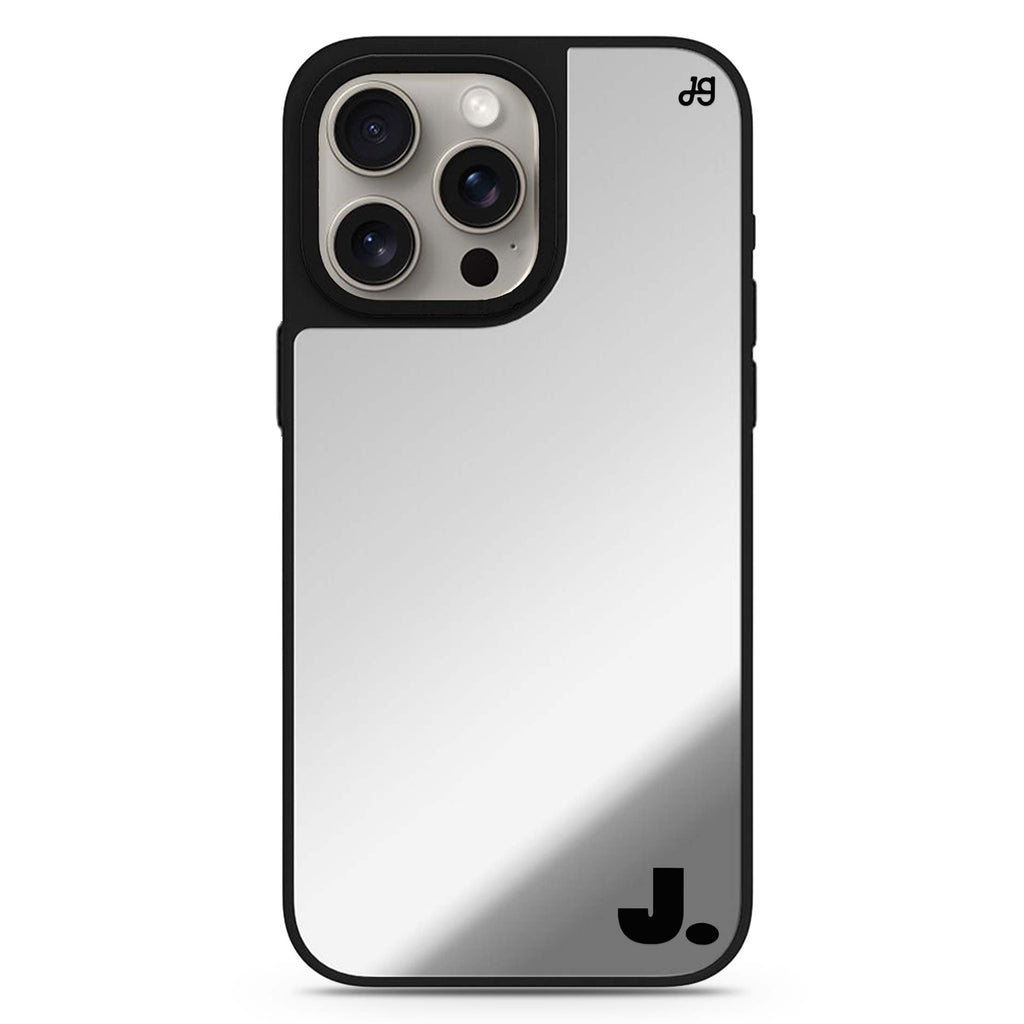 Single personalized name MagSafe mirror case for iPhone 16/15/14 Pro Max and Pro, main view