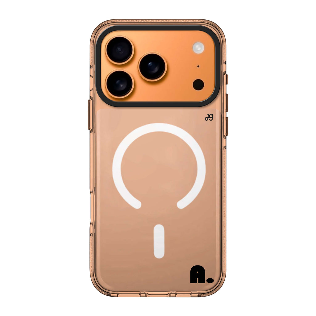 Single personalized name graphic minimalist iPhone 17 Pro Max ultra clear case
