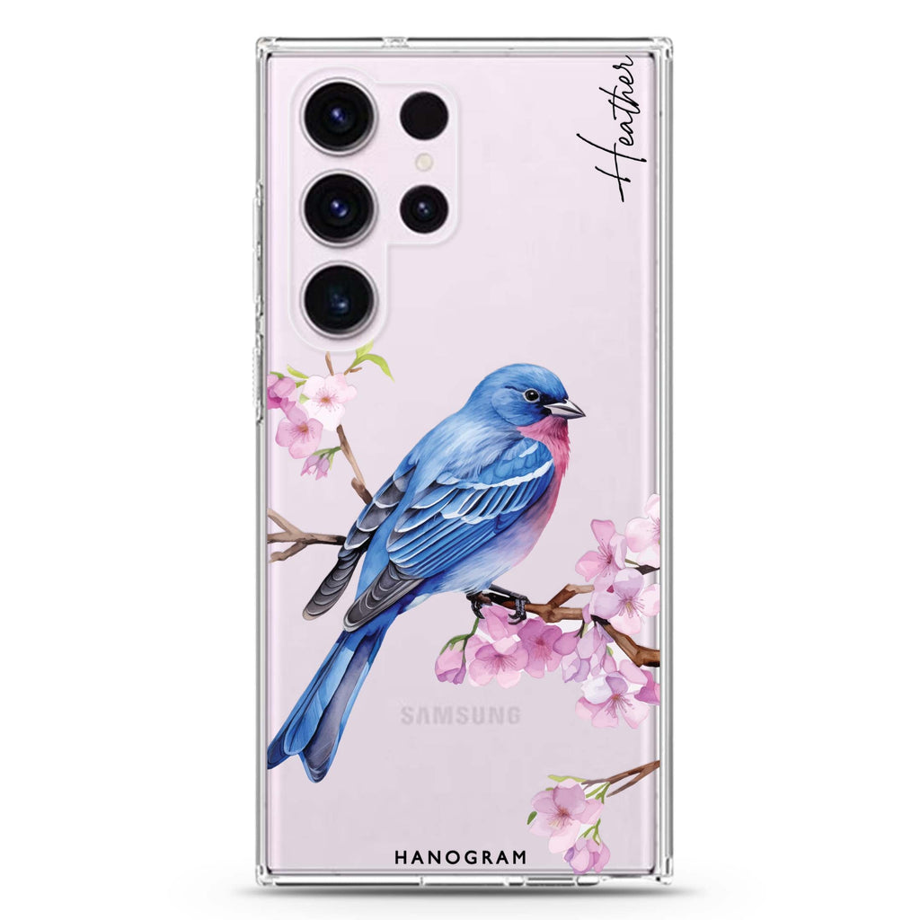 Indigo Serenade Samsung Galaxy Ultra Clear Case