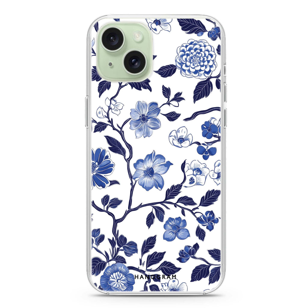 Dynasty Blue iPhone 15 Plus MagSafe Compatible Ultra Clear Case