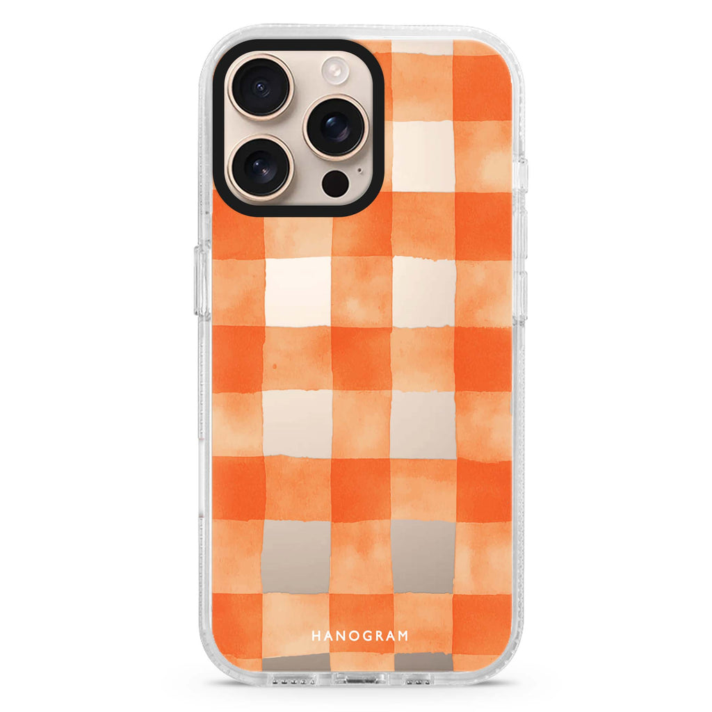 Spice Grid iPhone Ultra Clear Case