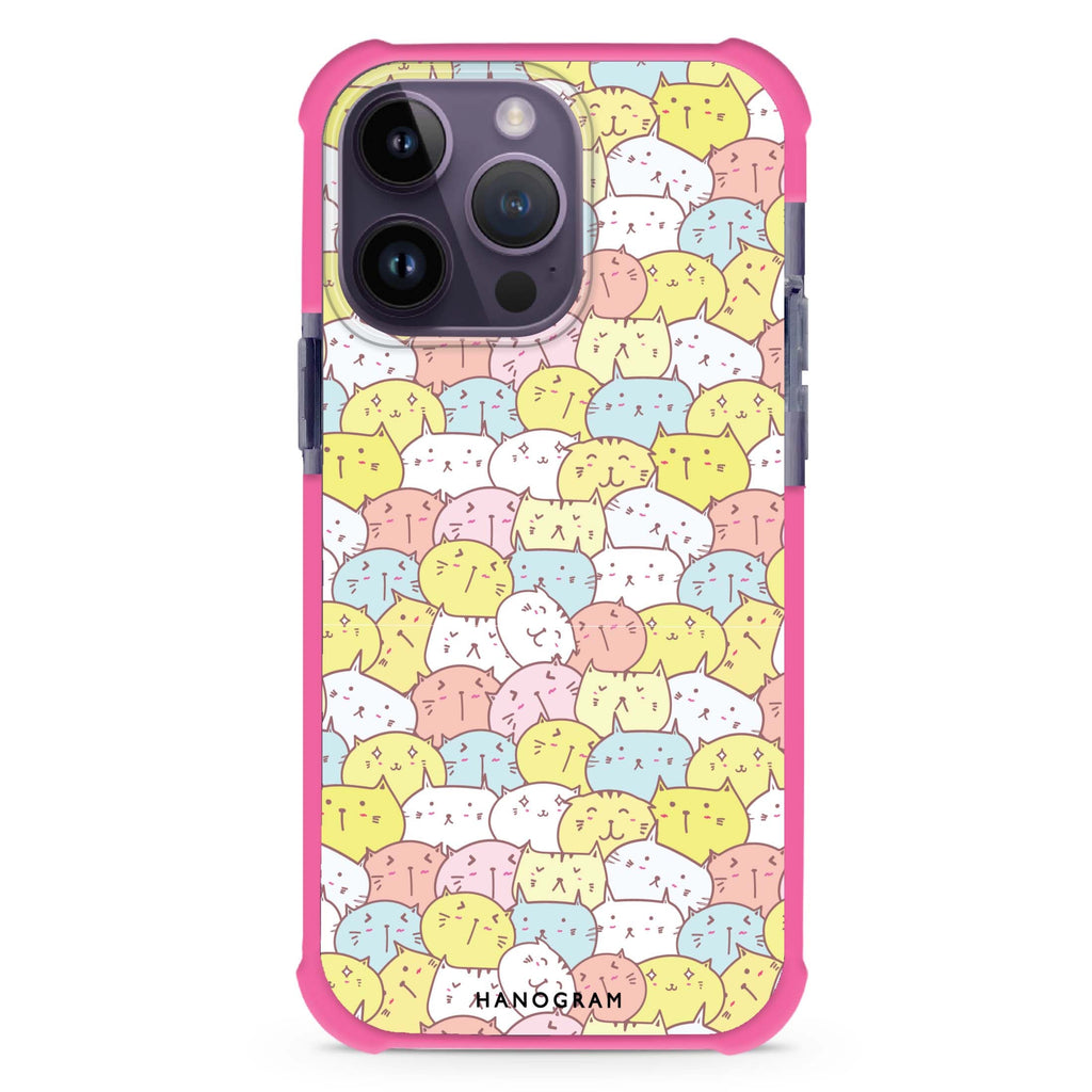 Meow Melodies MagSafe Compatible Ultra Shockproof Case