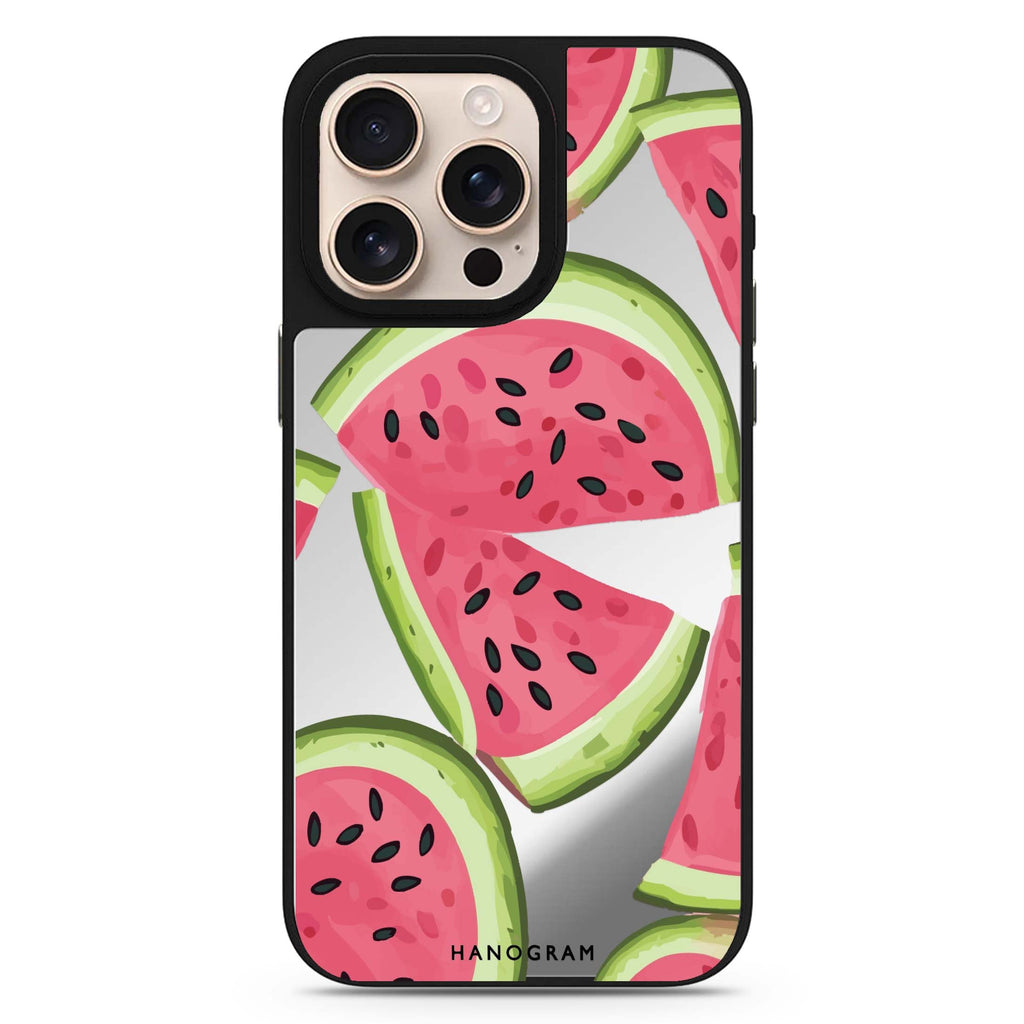 Melon Mood MagSafe compatible mirror case for iPhone 16/15/14 Pro Max and Pro, main view