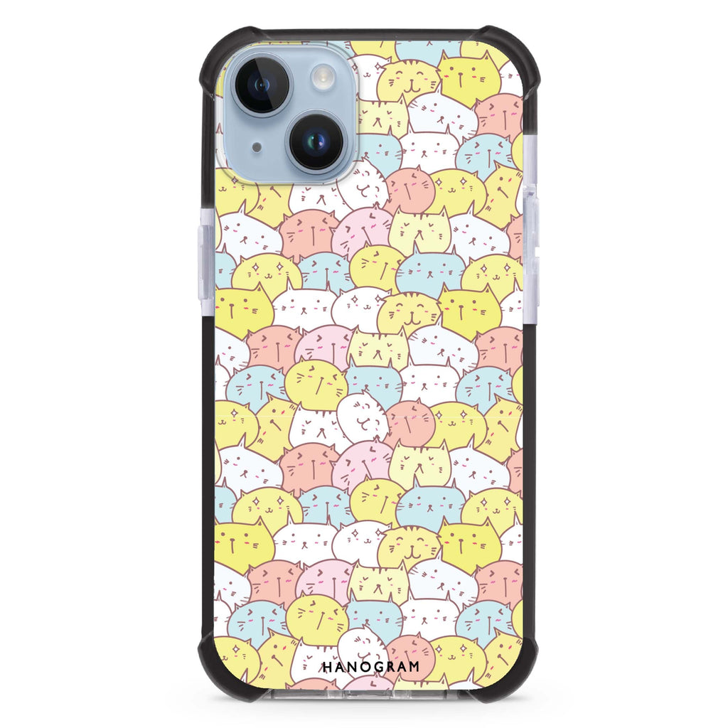 Meow Melodies iPhone 15 Plus Ultra Shockproof Case