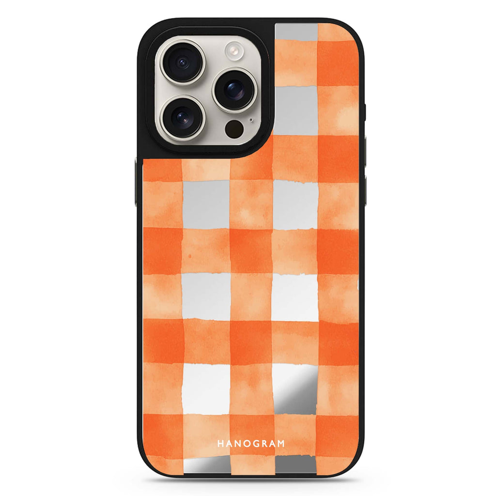 Spice Grid MagSafe compatible mirror case for iPhone 16/15/14 Pro Max and Pro, main view